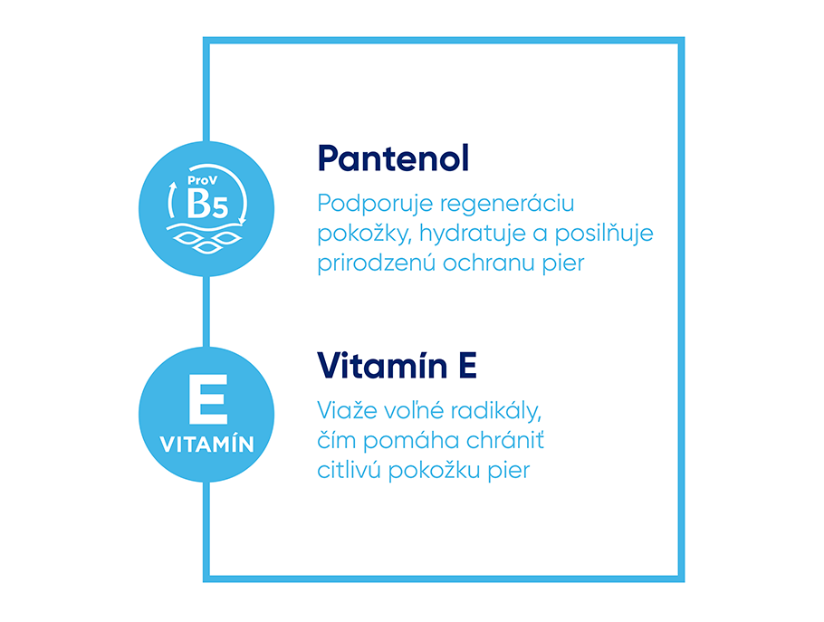 Pantenol, Vitamin E