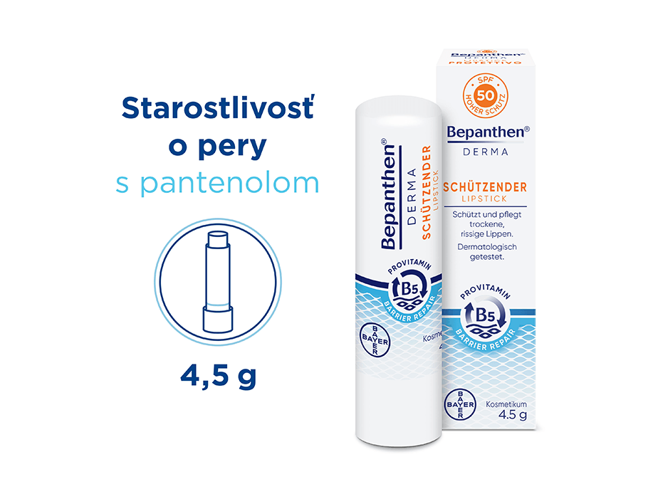 Bepanthen DERMA balzam na pery starostlivosť