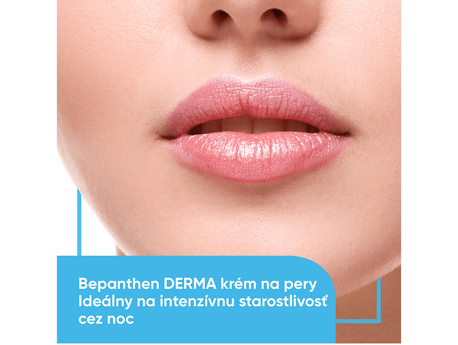 Bepanthen DERMA Krém na pery - cez noc