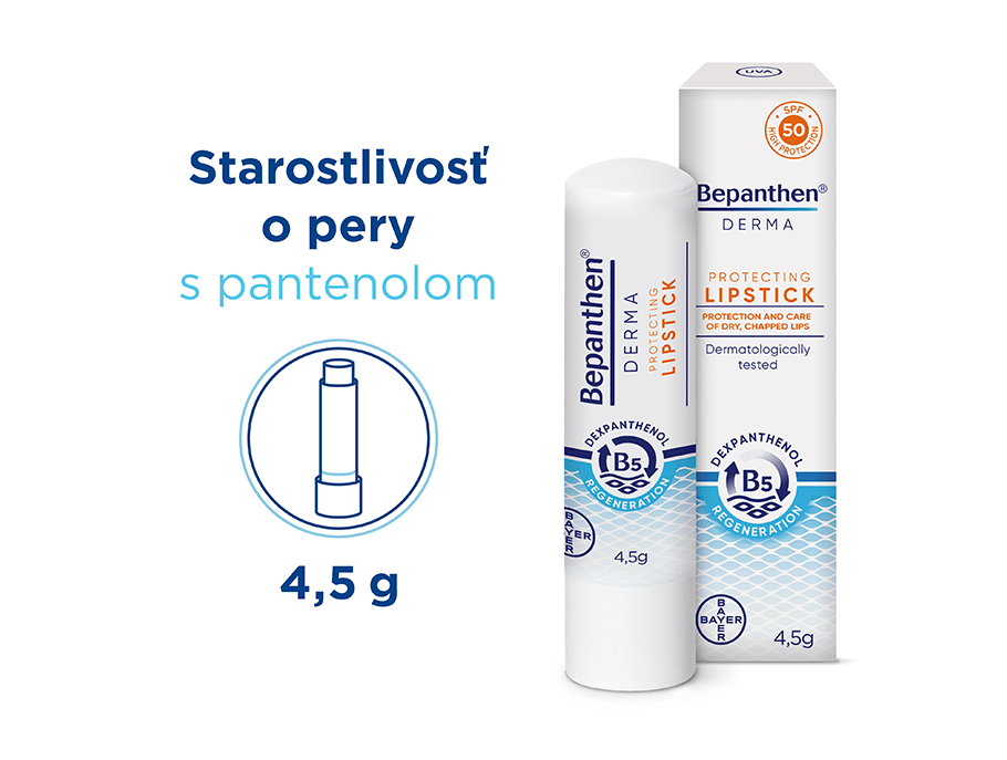 Bepanthen-Derma-Balzam-na-pery Starostlivosť o pery