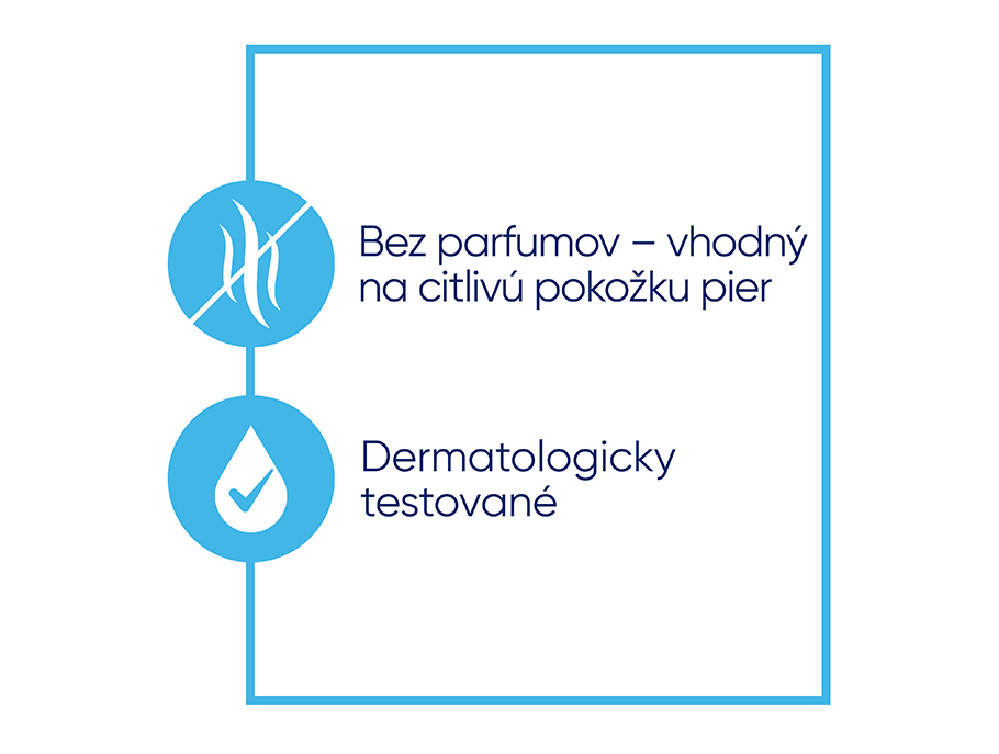 Bepanthen DERMA Krém na pery - Bez parfumov