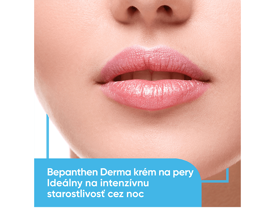 Bepanthen DERMA Krém na pery - Ideálny na intenzivnu starostlivosť